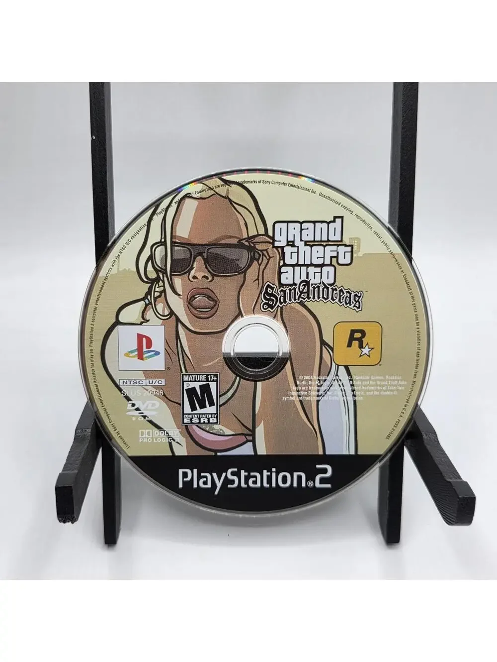 Grand Theft Auto San Andreas Auto Sony PS2 PlayStation 2 CIB Tested Working